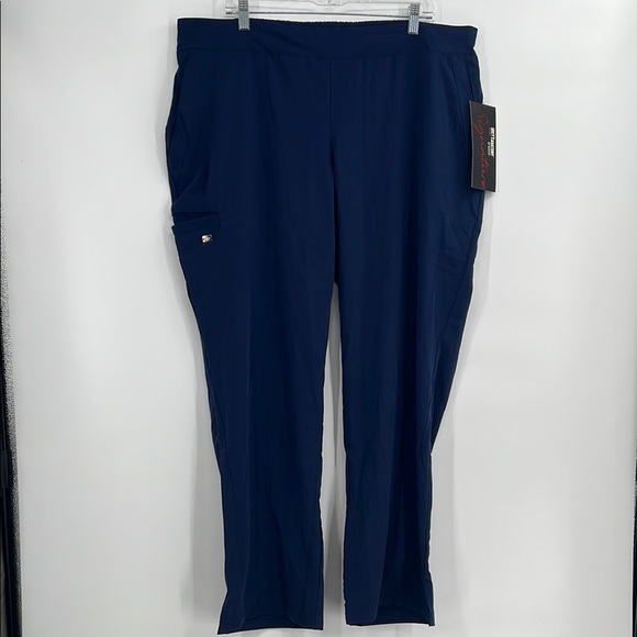 2XL  Mens Navy  Grey Anatomy scrub pants - Picture 1 of 8
